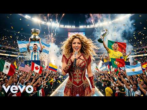 Shakira – One Nation, One Heart (World Cup 2026 Anthem Video)