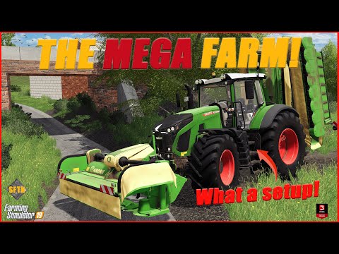 The £10,000,000 MEGA FARM! | Chellington Valley - By Oxygen David | Farming Simulator 19 - Ep21