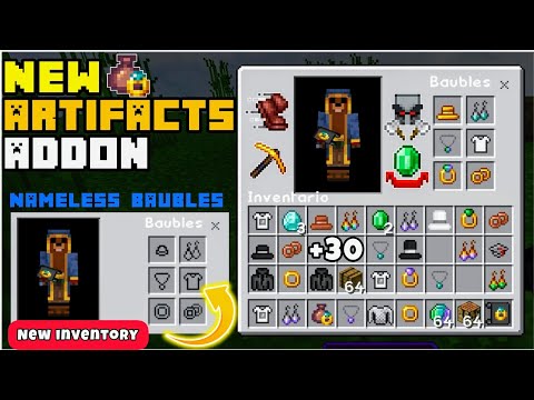 More Minecraft - NEW ARTIFACTS😱 | ADDON for minecraft PE 1.20 - 1.19 #addons