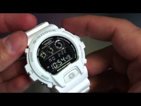 Casio G-Shock DW-6900 White Watch DW6900NB-7