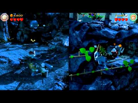 LEGO The Hobbit (PS4) co-op pt17 - New Session, Same Desync