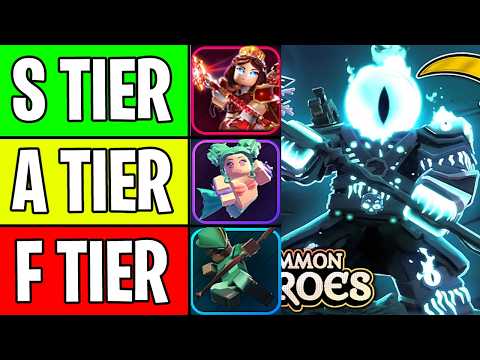 BEST UNITS TIER LIST IN SUMMON HEROES ROBLOX (BEST UNITS TO USE & REROLL FOR!)