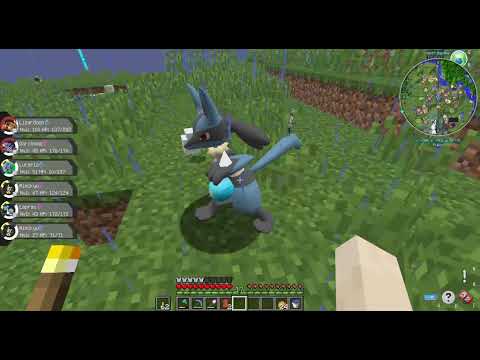 CONSEGUIMOS EVOLUIR O NOSSO RIOLU PARA LUCARIO!! PIXELMON 2.0 #06