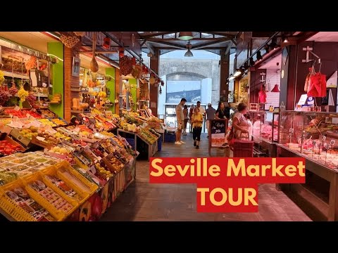 Seville Market Tour in Seville | SPAIN | Mercado de Triana