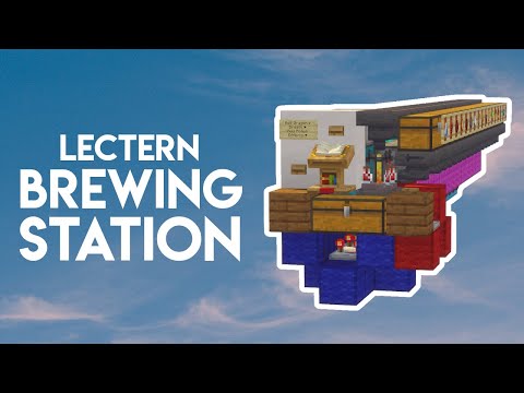 Lectern Based Potion Brewing Station 🧪 | Java 1.20+ Redstone Tutorial