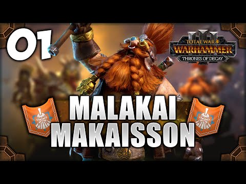 THE GRAND DWARF TOUR BEGINS! Total War: Warhammer 3 - Malakai Makaisson [IE] Campaign #1