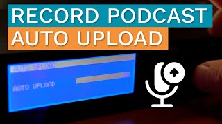 Video thumbnail for How to Record and Upload a Podcast on Automation - TASCAM SS R250N by Mike Russell