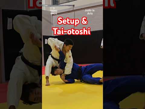 🚀 Body Drop (Tai Otoshi)set up and throw Drill by Jonathan Yang (-60kg) Cadet World Champion🥇#judo