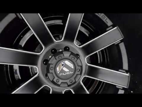 Fuel Maverick 22 Inch Dually Wheels on a 2016 Ram 3500 (no spacers)