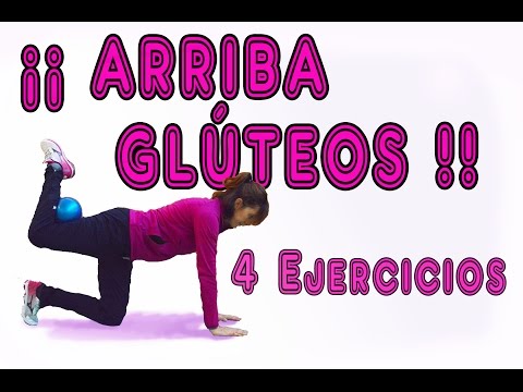 4 ejercicios con pelota para conseguir glúteos duros y en su sitio