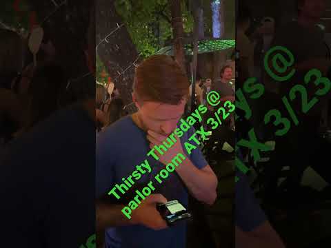 Thirsty Thursdays @ parlor room ATX 3/23 #nightlife #austin #party