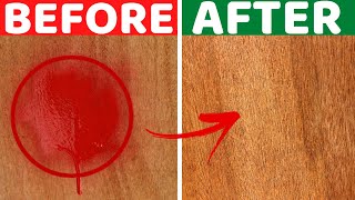 Best Way to Remove Dried Paint from Wood Without chemicals | House keeper