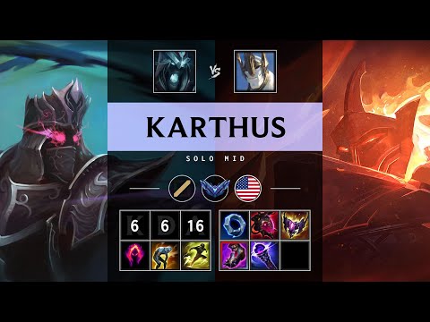 Karthus Mid vs Galio - NA Diamond Patch 25.21