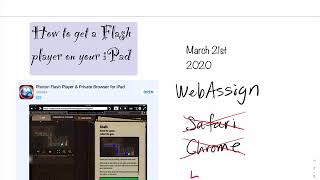 How to get a flash player on your iPad...photon browser