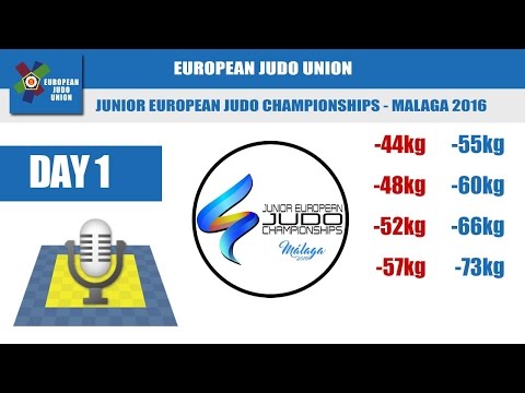 Junior European Judo Championships - Malaga 2016 - Day 1