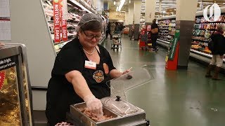 Grace and gratitude behind the store counter at Fred Meyer