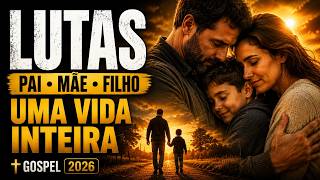 LUTAS, PAI, MÃE E FILHO — UMA VIDA INTEIRA | Gospel 2026