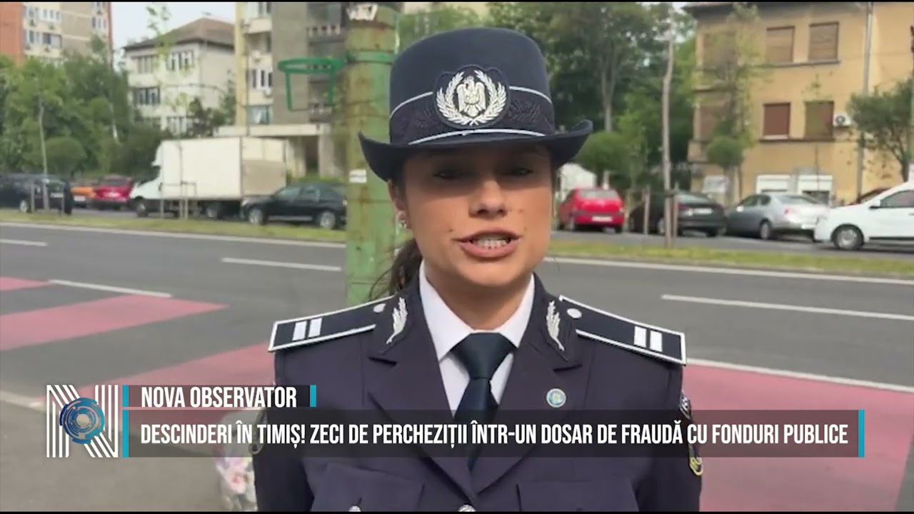 Descinderi în Timiș! Zeci de percheziții într-un dosar de fraudă cu fonduri publice