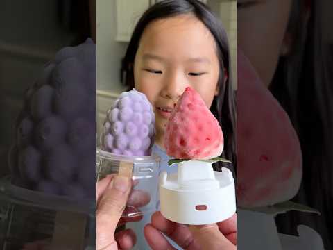 Fruit Shaped Ice Cream (Part 5) 🍇 🍓 🍋 🍑 🏔️