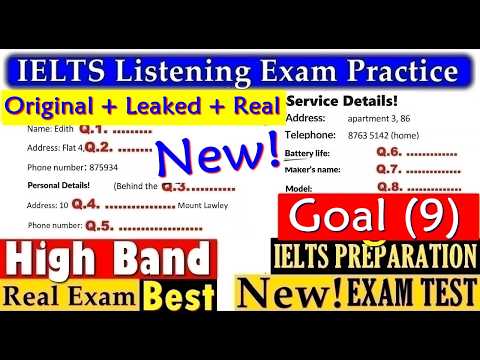 IELTS LISTENING PRACTICE TEST 2025 WITH ANSWERS | 22.10.2025