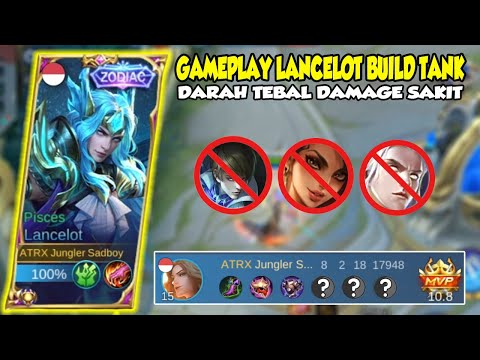 NEW META !! LANCELOT BUILD TANK | META YANG LAGI KUAT BANGET DI MSC - Mobile Legends