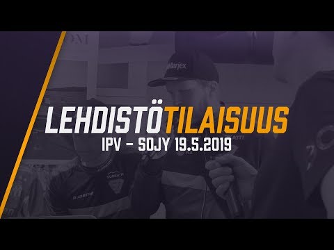Lehdistötilaisuus: IPV - SoJy 19.5.2019
