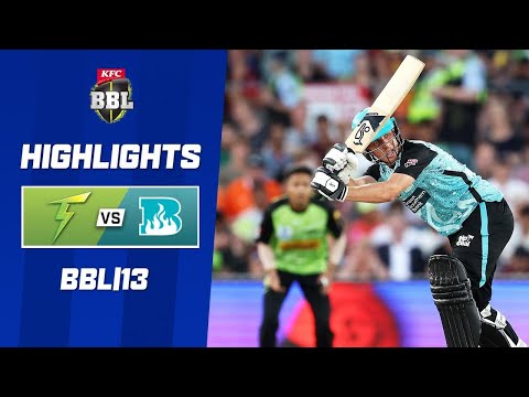 Sydney Thunder v Brisbane Heat | BBL|13