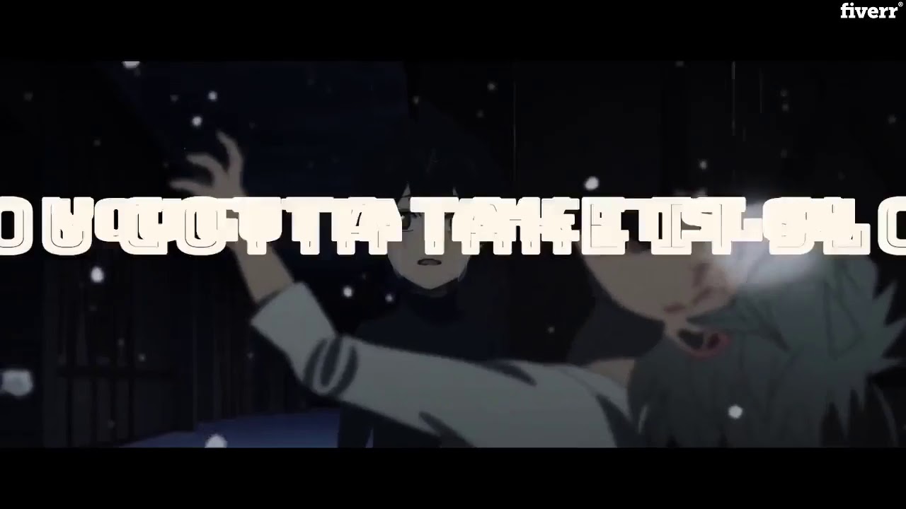 Make a pro amv anime music video for you - Best Lyric & Music Videos service