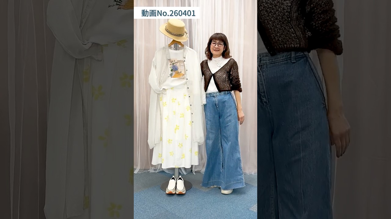 【ワントーンフェミニンコーデ🌼】白ベースで爽やか💐春のふぃみ人スカートスタイル👗 #laprimavera #ファッション #コーディネート#スカートコーデ