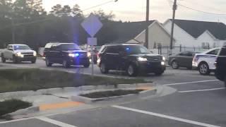 Five officers shot in Florence, South Carolina