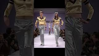 The Robot Walk of Donovan Leitch in Anna Sui  1994 show  #runway #fashiontrends  #fashion  #foryou