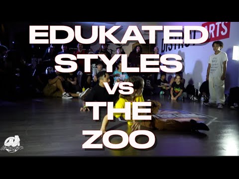 EDUKATED STYLES vs THE ZOO | Top 16| Youth Breaking Championship - Vegas | United in Hip Hop| #SXSTV