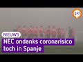 NEC ondanks coronarisico toch op trainingskamp in Spanje