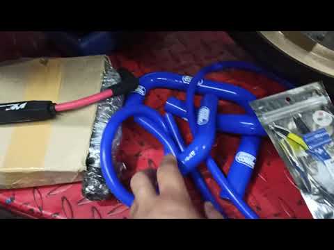 YAMAHA NMAX GEN2 installation BRD radiator Samco hose WF high tension wire AccentWire Yamaha bigdisk