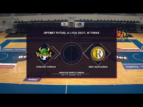 Optibet Futsal A Lyga | Jonavos Vikingai - ŠSPC-Radviliškis | Rungtynių Santrauka |
