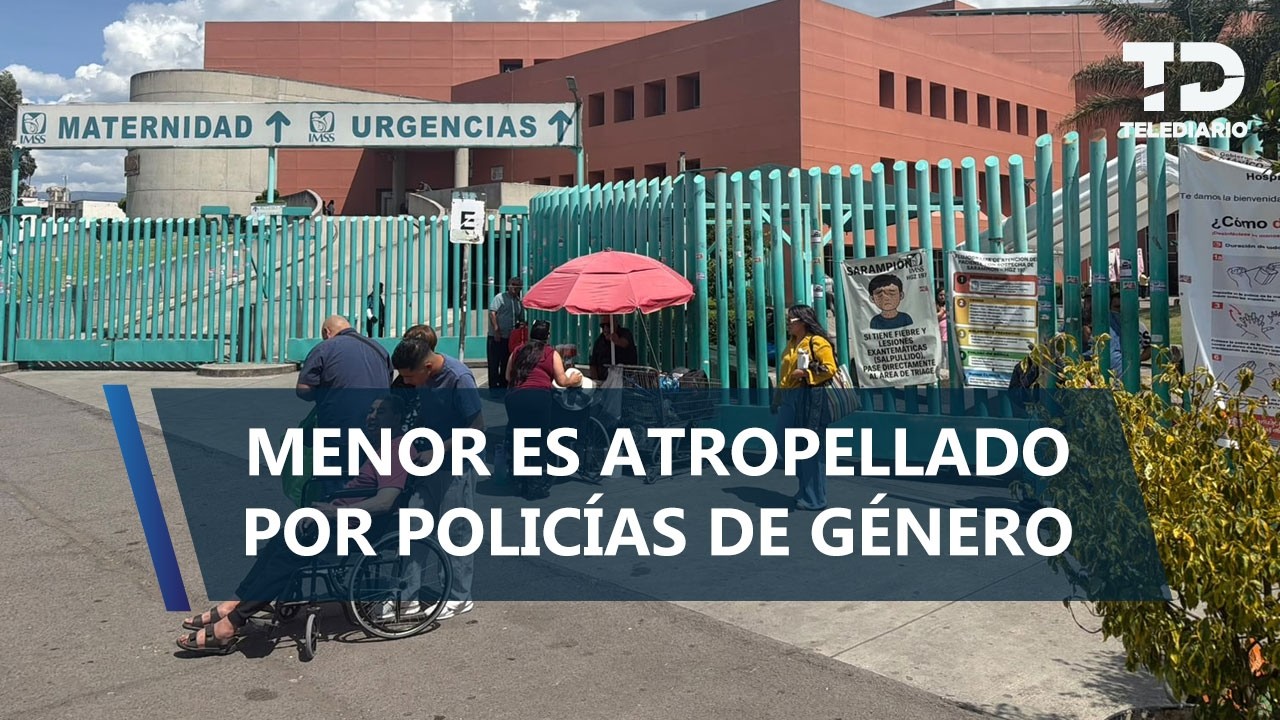 Policías de Género atropellan a niño de 5 años en Chalco, Edomex; familia exige justicia