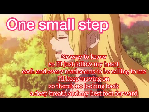 Dr. STONE /ost【 One Small Step 】ryrics  /Lillian Weinberg /Laura Pitt-Pulford /ドクターストーン リリアンワインバーグ