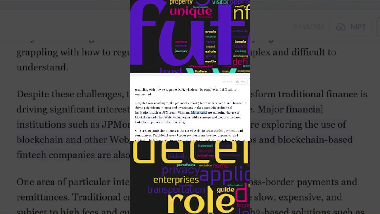 Web3 and the Transformation of Traditional Finance