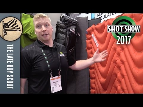 Klymit Sleeping Pads - Insulated Double V & Hammock V: SHOT Show 2017