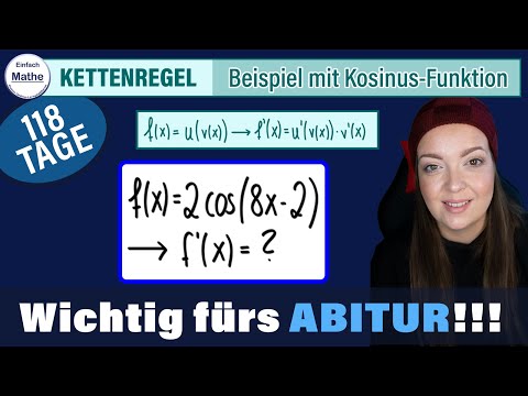 ABLEITUNG mit KETTENREGEL mit COS | Wichtig für die Oberstufe und fürs ABI