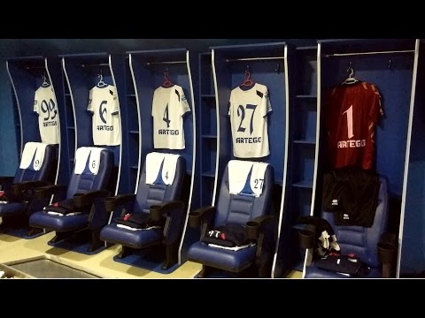 PANDURII TV / IMAGINI VESTIAR PANDURII TÂRGU JIU MECI PETROLUL PLOIEŞTI 05.04.2015