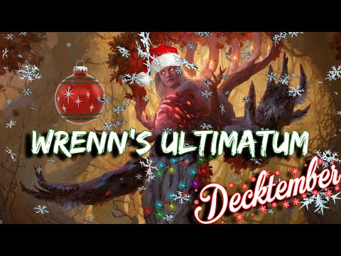 Wrenn's Ultimatum - Chromatic Green Ramp in Historic - Mtg Magic Arena Game Play - Decktember 2021