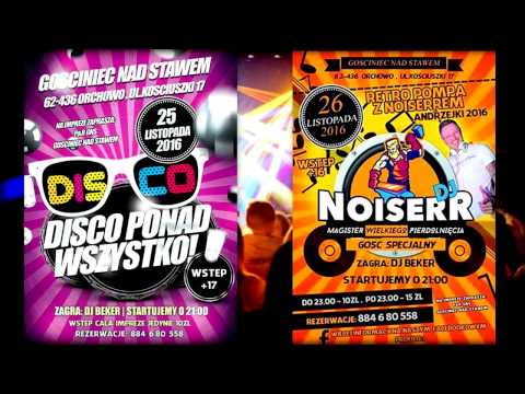 Zapowiedz GOŚCINIEC NAD STAWEM [GNS] DJ NOISERR 26 LISTOPADA
