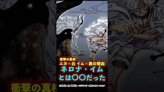 【ワンピース】白いニカと黒いイム様の対比！ネロナ・イム聖の正体がやばい ※最新話ネタバレ注意 #ワンピース #onepiece #考察