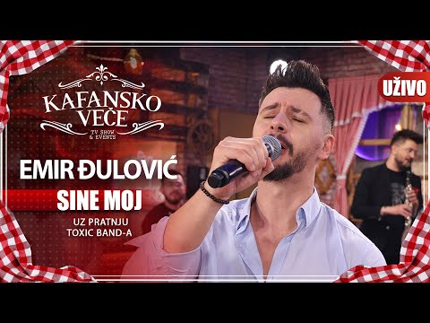 EMIR DJULOVIC - SINE MOJ I UZIVO I ORK. TOXIC BAND I 2022 I KAFANSKO VECE