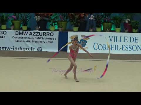 Alina CARBONI (SUI) ribbon - 2019 Corbeil junior AA