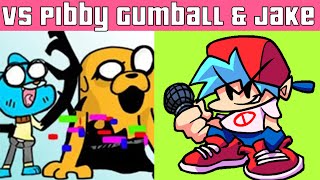 FRIDAY NIGHT FUNKIN' VS PIBBY GUMBALL & JAKE free online game on