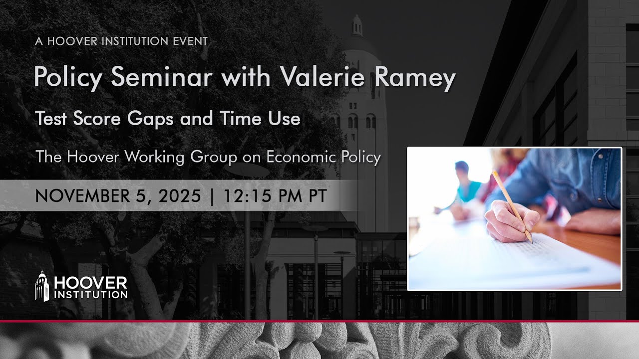 Test Score Gaps and Time Use | Hoover Institution