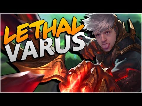 I AM THE SON OF LEGOLAS - Lethality Varus ADC Guide Season 8 - League of Legends