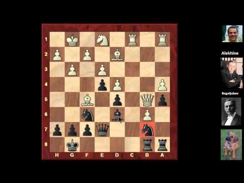 Chess Strategy: Evolution of Chess Style #100 - Efim Bogoljubov vs Alexander Alekhine - Part 1